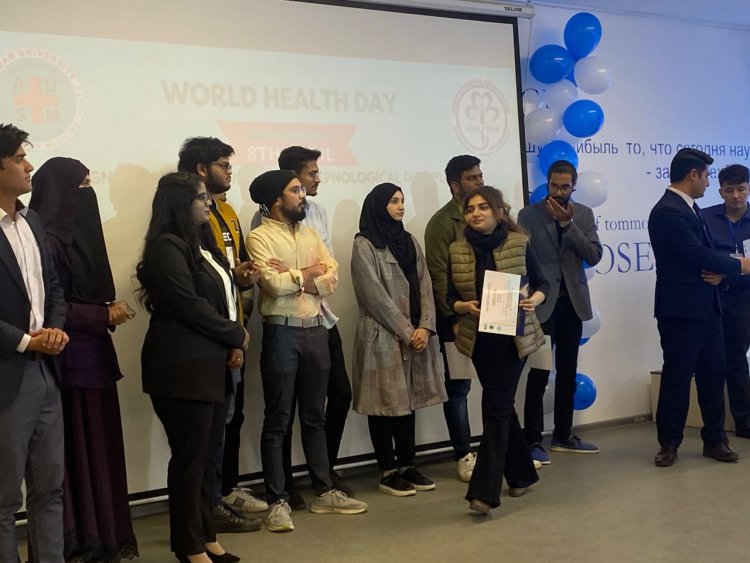 Участие студентов ЕМУ  в межвузовской олимпиаде по медицине, посвященной "Дню здоровья"