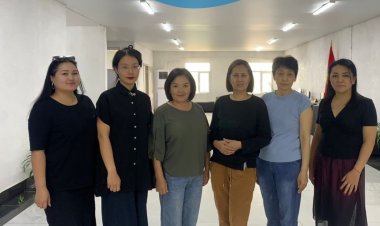 Состоялась встреча с представителями Института коммуникаций Кыргызского национального университета имени Ж. Баласагына