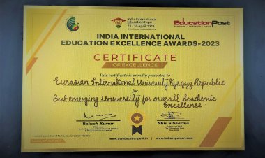 Международные награды за выдающиеся достижения в области образования на " India Internation Expo - 2023"