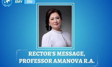 Congratulations from the Rector of Eurasian International University on Knowledge Day!