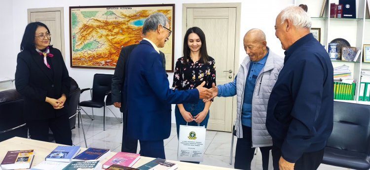 Visit of colleagues from the International Medical Academy to Eurasian International University