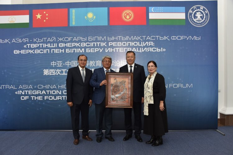 Rector of EIU at the China-Central Asia Cooperation Forum