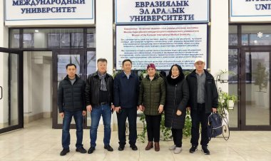 Visit of Chinese guests to Eurasian International University