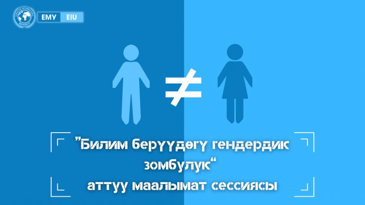 EЭУнин кызматкерлери – билим берүүдөгү гендердик зомбулук боюнча маалымат сессиясынын катышуучулары