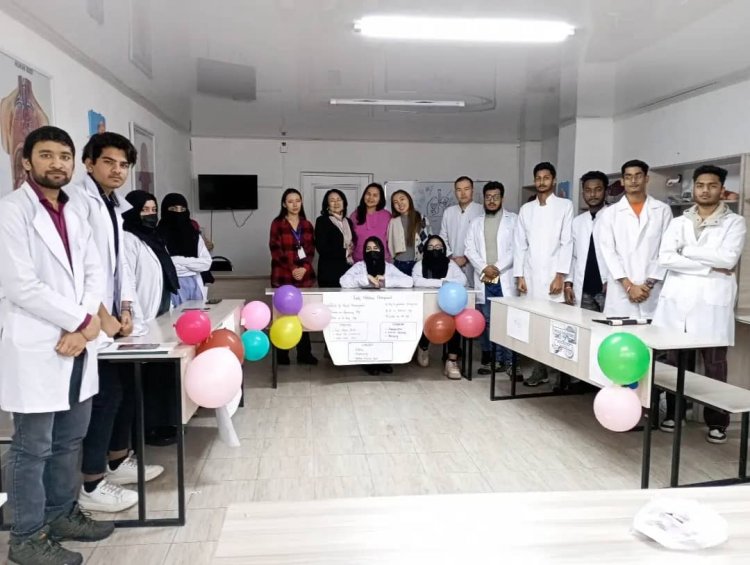 В ЕМУ прошел успешное открытое занятие по Пропедпедиатрии