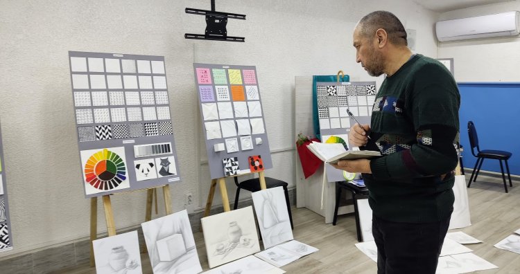 Прошла презентация работ первого курса направления "Дизайн"