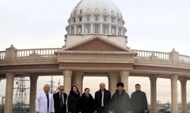 Министр Здравоохранения Кыргызской Республики ознакомился с деятельностью Евразийского международного университета