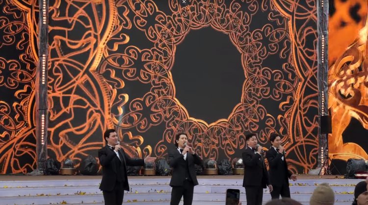 Студенты ЕМУ на ярмарке этнодизайна в Алматы