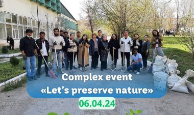 Complex event «Let’s preserve nature»