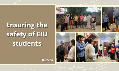 EIU came to the defense of students from India and Pakistan