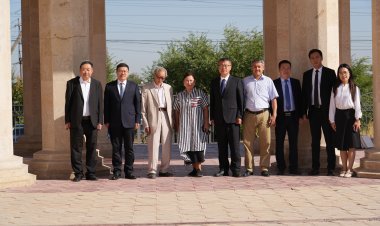 Визит китайской делегации из Университета Циндао в Евразийский международный университет
