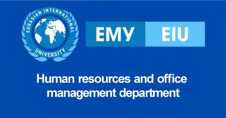 Human resources and office management department